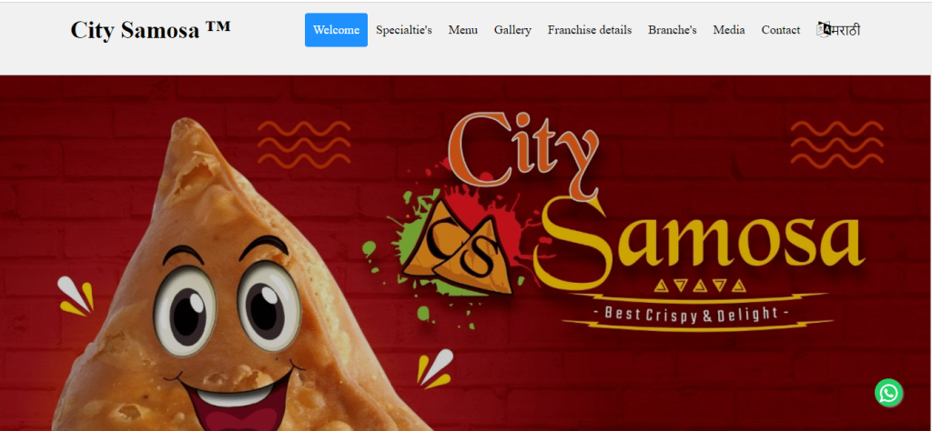 city samosa franchise official website