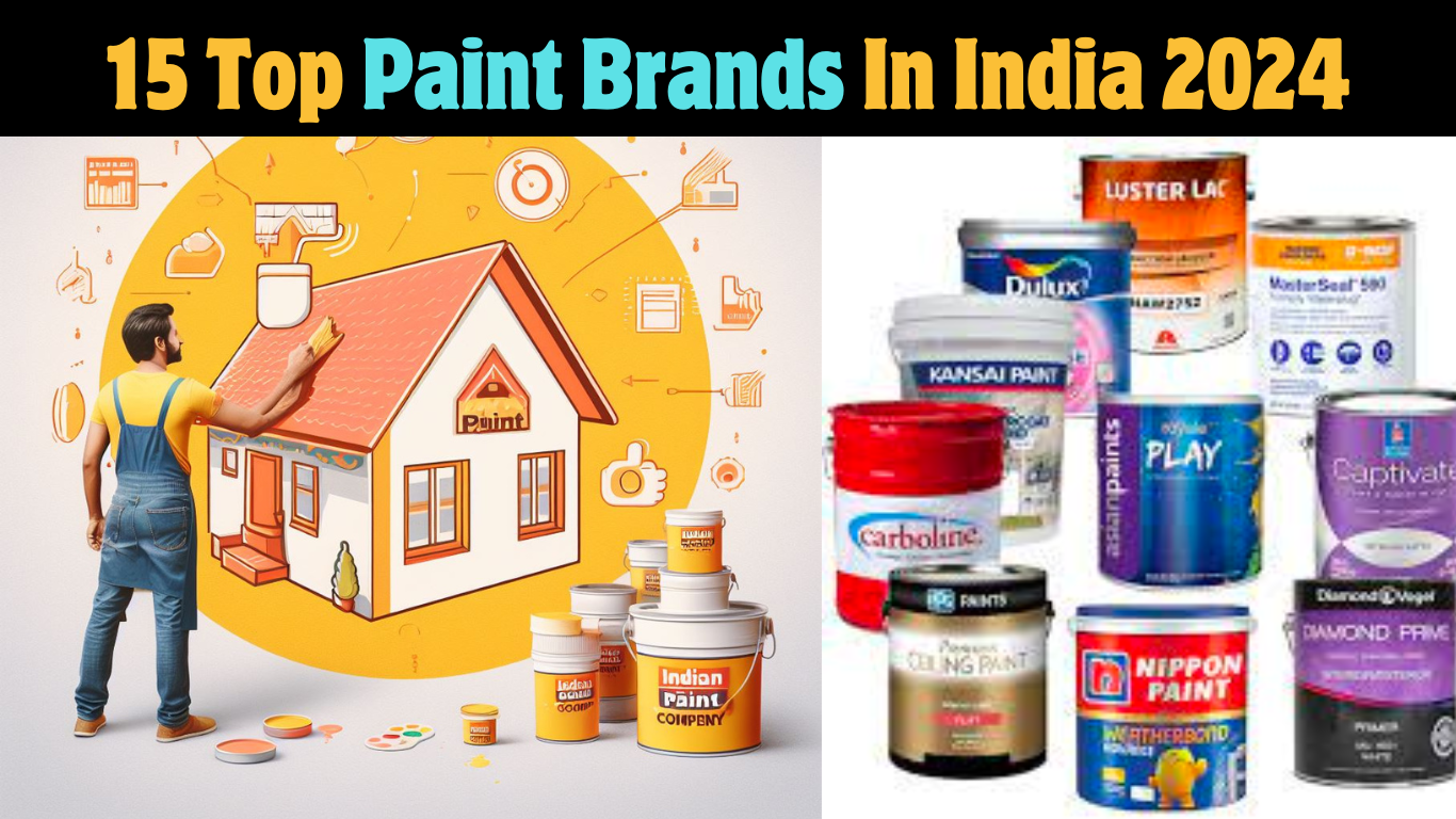15 Top Paint Brands In India 2024 | Known for Quality Paints